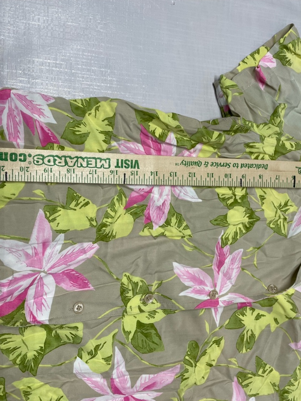 Floral Pink & Green Casual Dress with Short Jacket - Picture 5 of 10